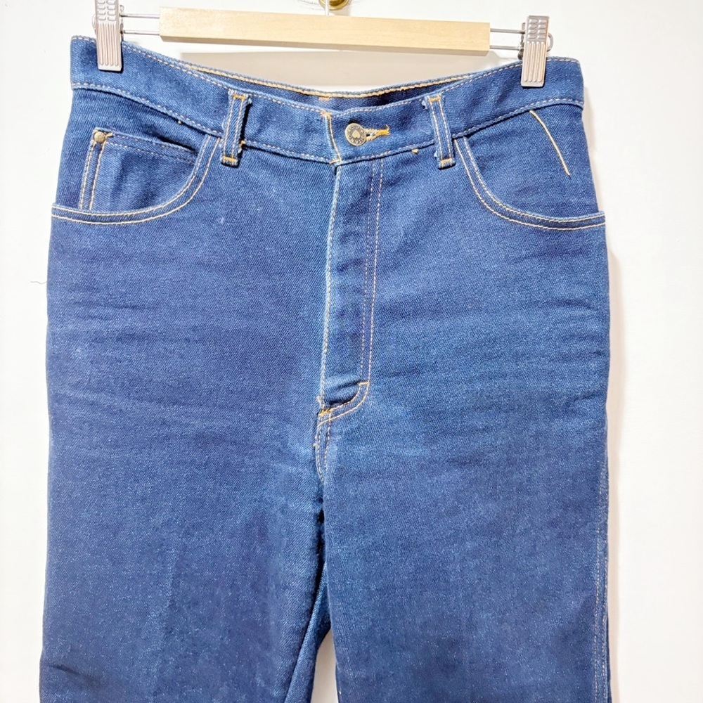 Vintage Gitano Dark Wash Jeans Size 29 Straight Leg Mom Jeans 80s 90s Retro - Picture 3 of 13